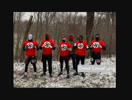 Ces nazis de #GénérationIdentitaire qui contredisent la légende urbaine…  #OuestCasual