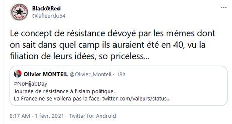 #Nemesis, plus racistes que féministes, soutenues par le #RN