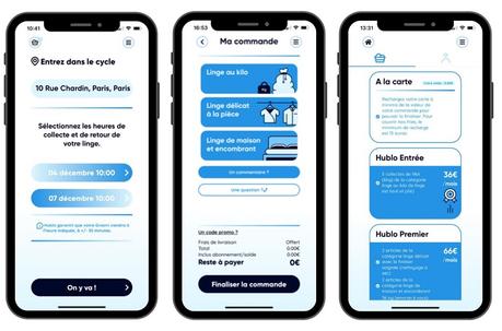 HUBLO, un pressing pour les hommes pressés et connectés