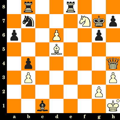 Les Blancs jouent et matent en 3 coups - Boris Gulko vs Borislav Ivkov, Polanica Zdroj, 1977 Les Blancs jouent et matent en 3 coups - Boris Gulko vs Borislav Ivkov, Polanica Zdroj, 1977