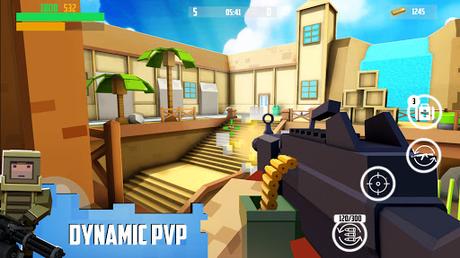 Télécharger Gratuit Block Gun: FPS Jeux de guerre gratuit en ligne  APK MOD (Astuce) 3