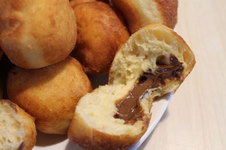 Les beignets fourrés comme à la plage