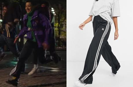SKAM FRANCE : le pantalon noir aux trois bandes de Maya dans l’épisode 7.01
