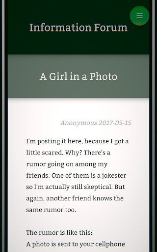 Télécharger Gratuit Mysterious Forum and 7 Rumors [Visual Novel] APK MOD (Astuce) screenshots 1