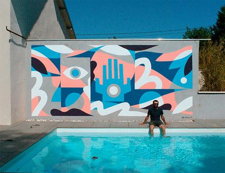 Illustration et peinture murale par Small Studio Illustration and wall painting by Small Studio