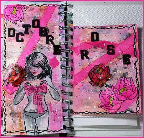 Pages Junk journal #12-1, #13-1 et #14-1