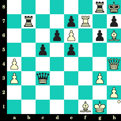Les Blancs jouent et matent en 2 coups - James Sherwin vs Joshua Hall, Bristol, 2006 
