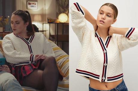 DEMAIN NOUS APPARTIENT : le gilet blanc de Charlie dans l’épisode 854