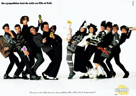 1988 tricots Pile and Pull