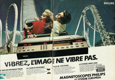 1982 magnetoscope Video 2000 Philips