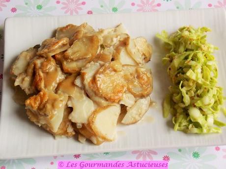 Topinambours façon gratin Dauphinois (Vegan)