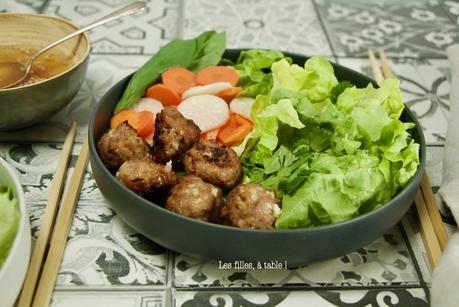 Nem nuong ou boulettes de porc à la vietnamienne – Foodista Challenge #71