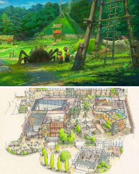 Le Studio Ghibli construit un Chateau Ambulant en taille réelle