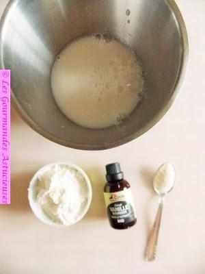 Flan à la vanille Vegan