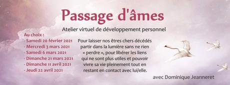 Prochains ateliers virtuels avec Dominique Jeanneret