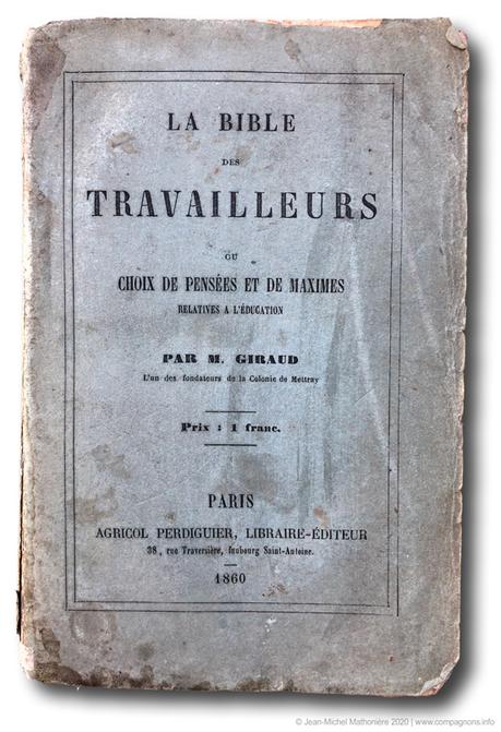 Quelques notes à propos d’Auguste-Ambroise Giraud (1775-1862), un réformateur oublié des compagnonnages