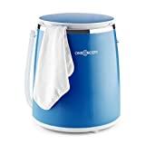 Meilleur mini lave-linge séchant – Comparatif %currentmonth% %currentyear% OneConcept Ecowash-Pico Blue Line - Machine à Laver de Camping, Puissance d'essorage 135 W, Timer réglable, Lavage et essorage, Capacité : 3,5 kg, Etanche, Montage et démontage Facile, Beu