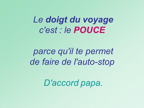 Divers - Les cinqs doigts de la main