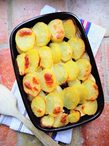 Dauphinois de boudin aux deux pommes