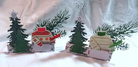 Marque-place de Noël Marque-place de Noël