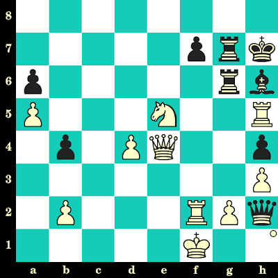 Les Blancs jouent et matent en 2 coups - Evgeny Agrest vs Axel Smith, Malmö, 2008 