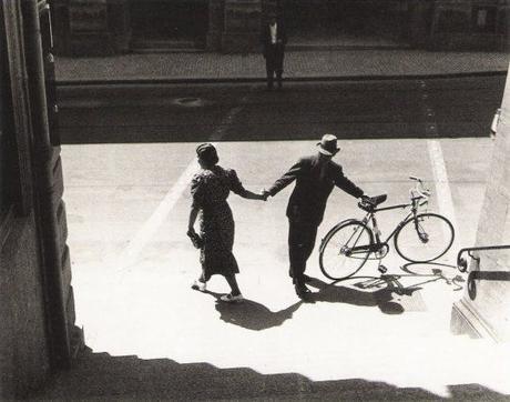 Hans Baumgartner. Limmatquai in Zürich, 1938.