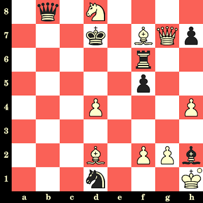 Les Blancs jouent et matent en 4 coups - Predrag Nikolic vs Stefan Djuric, Yougoslavie, 1983 