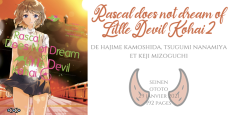Rascal does not dream of little devil kohai #2 • Hajime Kamoshida