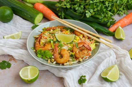 Salade thaï aux crevettes