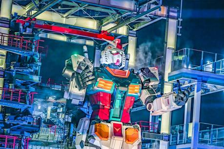 Découvrez les images du Gundam en taille réelle de Yokohama