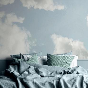 Papier peint nuage plafond Cumulus -...