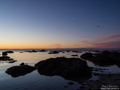 #sunset à marée haute au moulin du Minaouet #Bretagne #Finistère