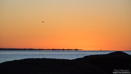 #sunset à marée haute au moulin du Minaouet #Bretagne #Finistère