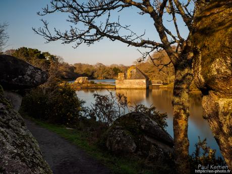#sunset à marée haute au moulin du Minaouet #Bretagne #Finistère #sunset à marée haute au moulin du Minaouet #Bretagne #Finistère