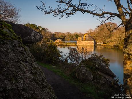 #sunset à marée haute au moulin du Minaouet #Bretagne #Finistère #sunset à marée haute au moulin du Minaouet #Bretagne #Finistère