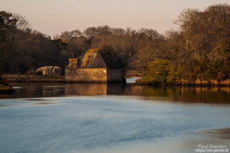 #sunset à marée haute au moulin du Minaouet #Bretagne #Finistère #sunset à marée haute au moulin du Minaouet #Bretagne #Finistère