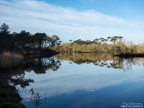 #sunset à marée haute au moulin du Minaouet #Bretagne #Finistère