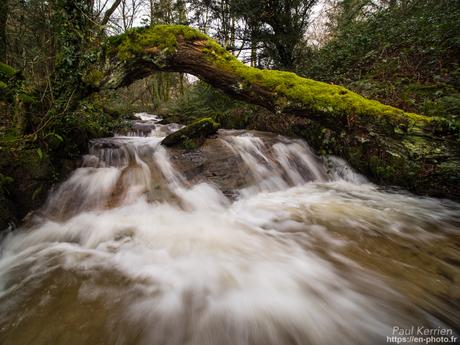 gros débit dans les ruisseaux #Bretagne #Finistère