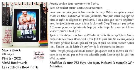 Pris au piège (Campus & Séduction #1) de Maris Black