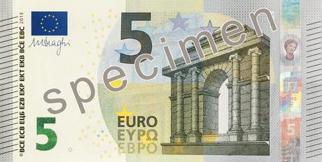 Billet D'Un Dollar, 5 Euros, Argent, Billets De Banque