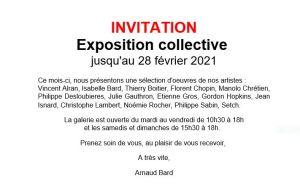 Galerie A. Bard  —- une exposition collective à Boulogne