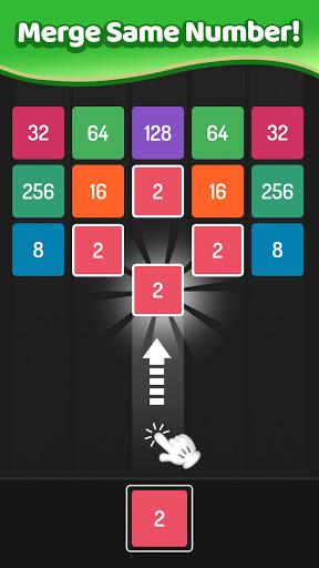 Télécharger Gratuit X2 Merge Block – Number Puzzle 2048 Games APK MOD (Astuce) 1