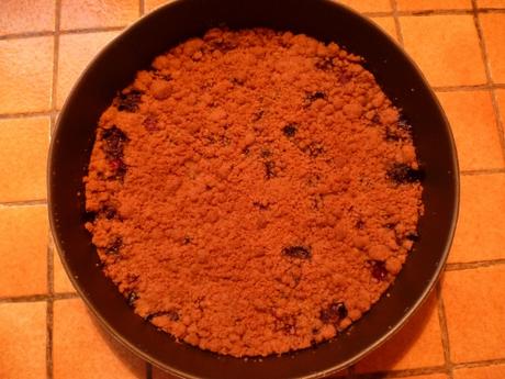 gâteau,crumble,spéculoos,pâtisserie,farine,cassonnade,beurre,dessert