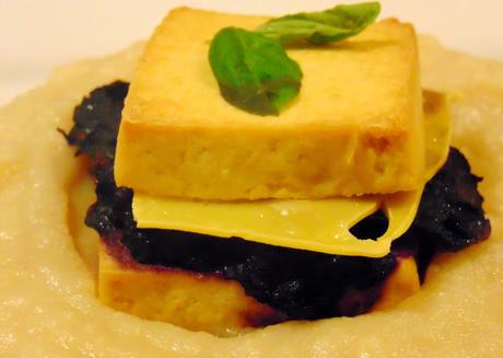 Tofu farci au chou rouge Tofu farci au chou rouge