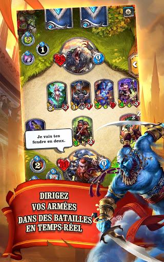 Code Triche Mighty Heroes: Multiplayer PvP Card Battles APK MOD (Astuce) screenshots 1