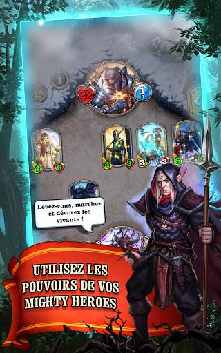 Code Triche Mighty Heroes: Multiplayer PvP Card Battles APK MOD (Astuce) screenshots 4