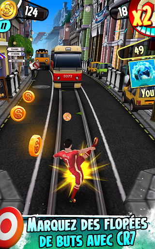 Code Triche Cristiano Ronaldo: Kick'n'Run – Football Runner APK MOD (Astuce) 4