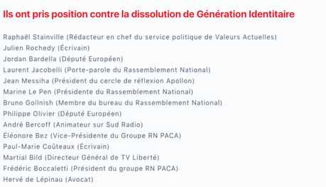 Comme le #RN, Maxime Brunerie, lui aussi,  soutient #GenerationIdentitaire… #jdçjdr