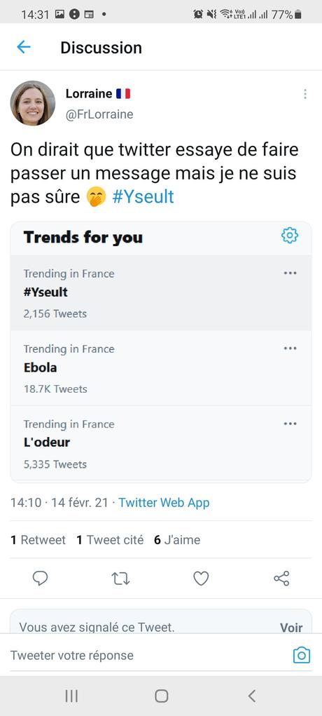 Quand la fachosphère s’en prend à #Yseult…  (Un hasard, sans doute) #racisme #sexisme #grossophobie