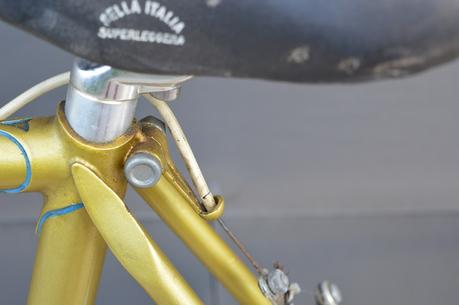 Tige de selle -Sella Italia Superleggera - vélo de course vintage Le Jeune